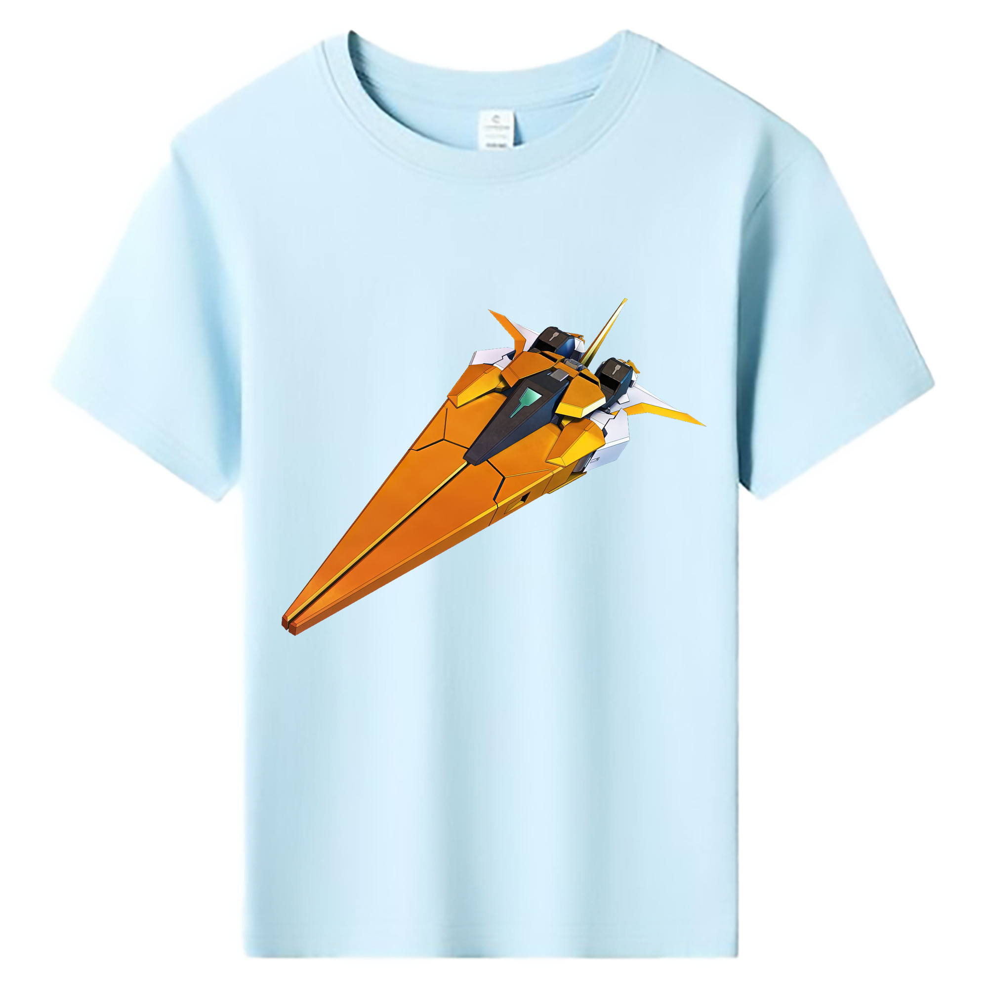 （画像用） 機動戦士ガンダム Mobile Suit Gundam 綿100％キッズTシャツ（フロントプリント）